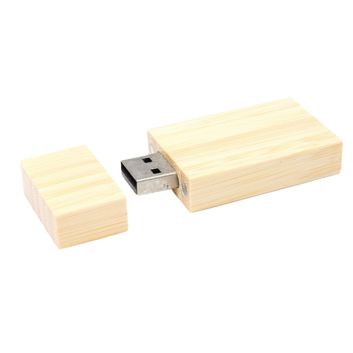 Clé USB en bambou 4 Go - image 2